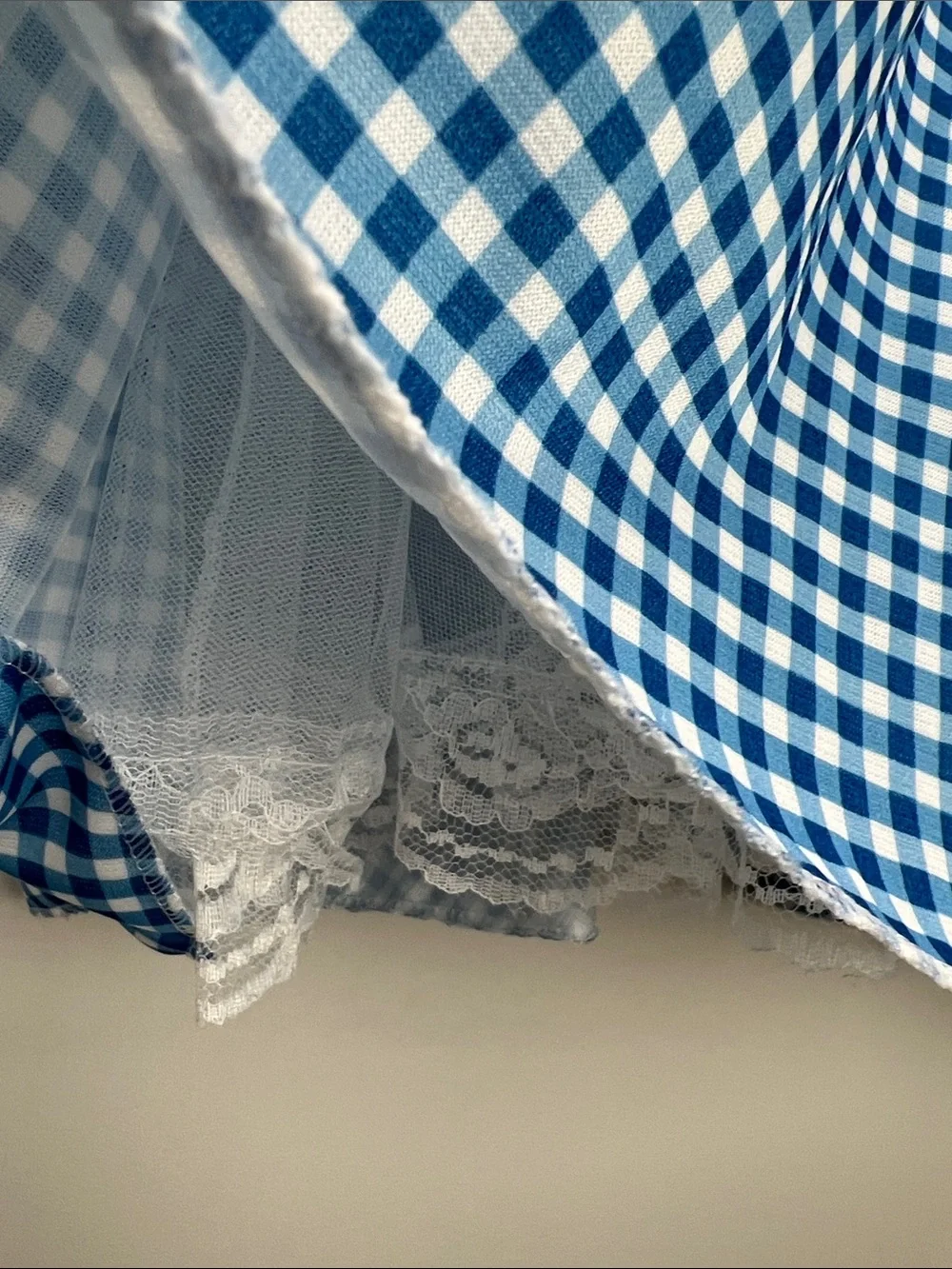 Rubies Dorothy Wizard of Oz Costume Dress Girls Large Blue Gingham Classic